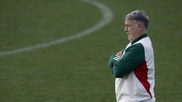 Gerardo Martino durante el Entrenamiento de la Seleccion Nacional Mexicana (Mexico), previo al partido amistoso de preparacion de contra Suecia de cara al inicio de la Copa Mundial de la FIFA Catar 2022, en Centro de Entrenamiento LA VINYA, lugar de entrenamiento del equipo GIRONA FC, el 13 de Noviembre de 2022. GIRONA ESPANA ESPANA